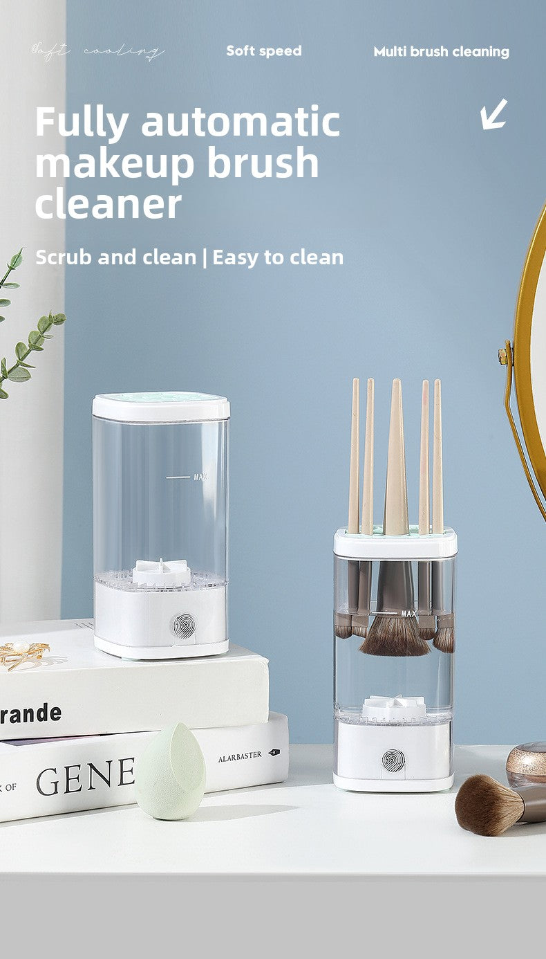 Automatic Makeup Brush Cleaner