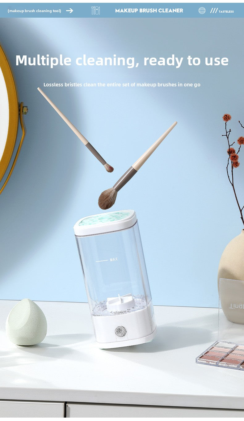 Automatic Makeup Brush Cleaner
